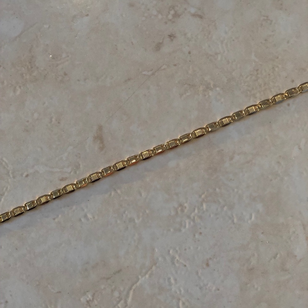 Classic Gold Mariner Chain
